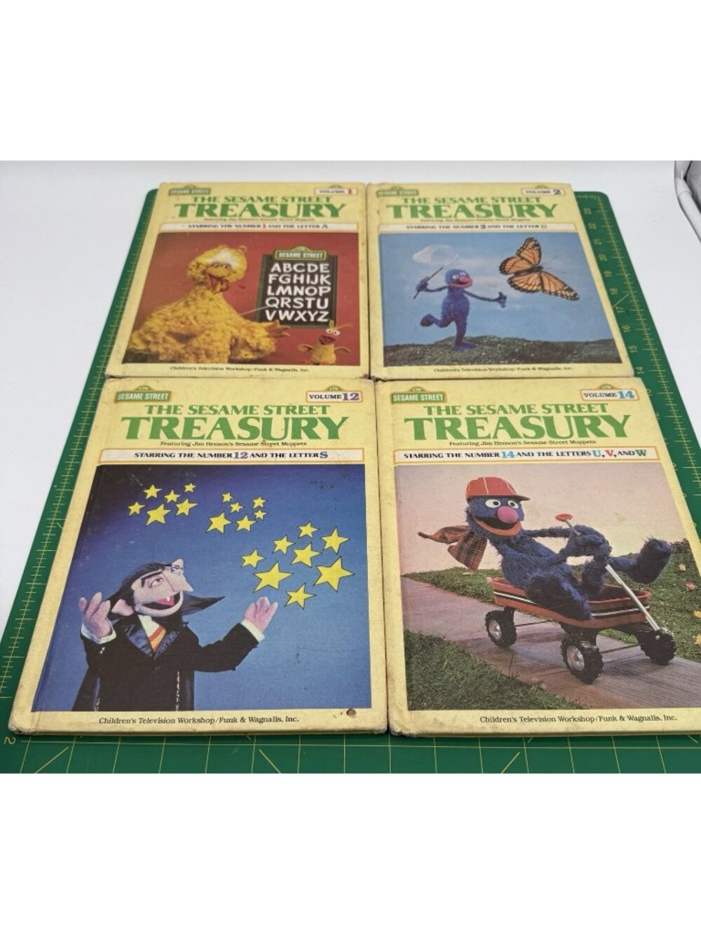 The Sesame Street Treasury Books Vintage 1983 - Vol 1, 2, 12, And 14 Only READ